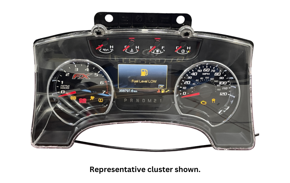 2011 Ford ESeries/Econoline E150E550 Instrument Cluster Repair