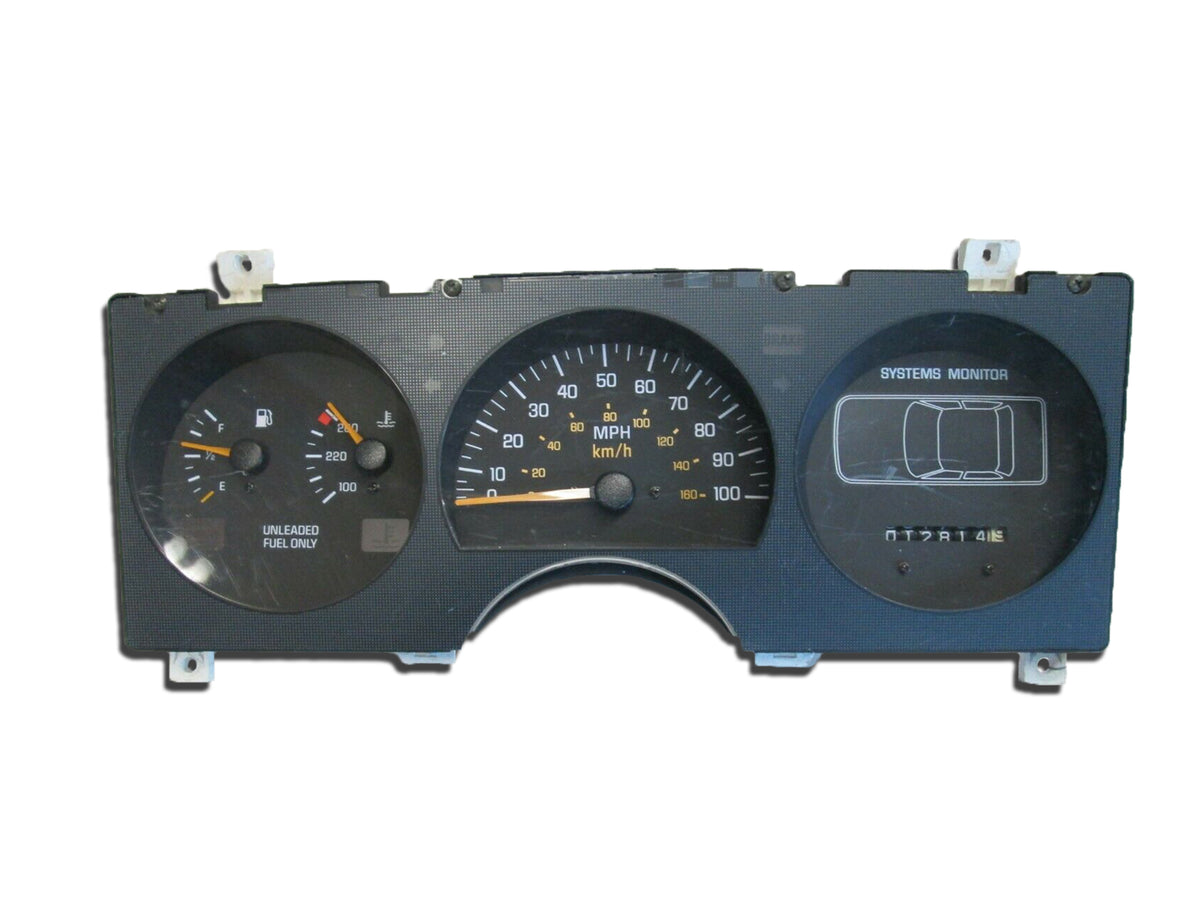 1991 Pontiac Grand Am Instrument Gauge Cluster Replacement Iss Auto