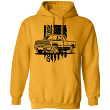 Load image into Gallery viewer, Chevy Silverado Hoodie - American Flag