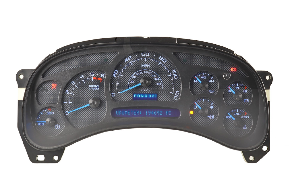 2003 2005 Silverado Instrument Cluster Custom ISS Auto
