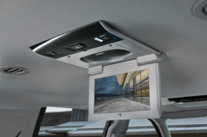 2014 - 2017 Chevrolet, GM, Cadillac Overhead Rear Entertainment LCD Screen