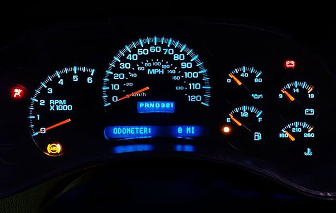 White LED Lights Instrument Cluster | GM & Chevy 03-06