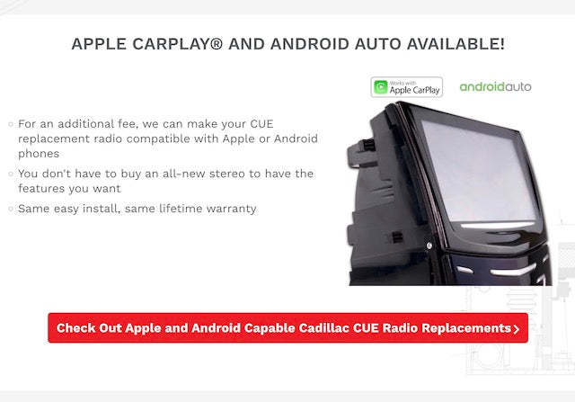 Where Is The Best Place To Find A Cadillac CUE Radio Replacement?
