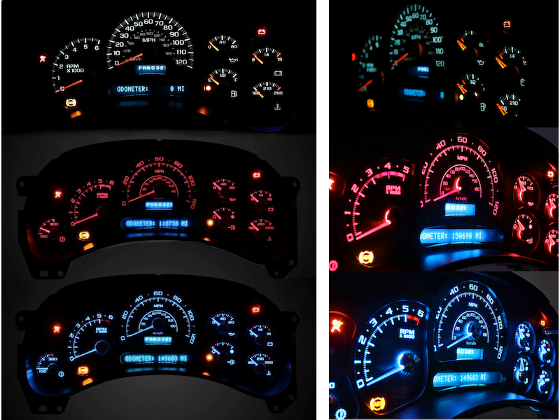 Led Cluster Racing Car Back Why An LED Cluster Upgrade Is Worth It | ISS Automotive - ISS Auto