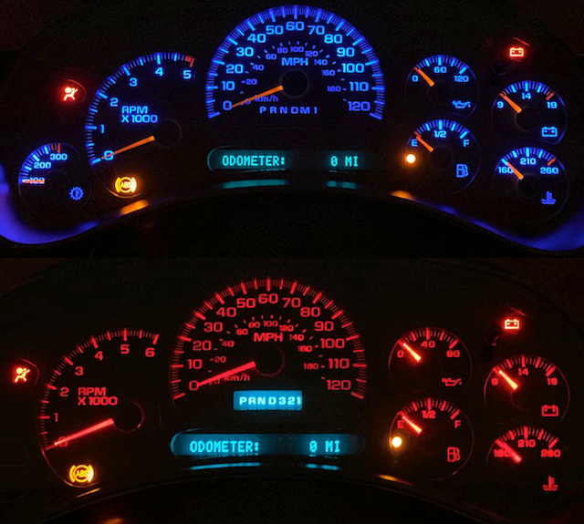 Can You Get LED Lights For Your Instrument Cluster?