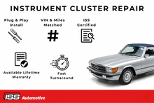 Load image into Gallery viewer, 1981–1985 Mercedes-Benz 280SL Instrument Cluster Restoration and Repair
