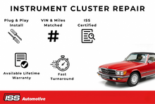 Load image into Gallery viewer, 1981–1989 Mercedes-Benz 500SL Instrument Cluster Restoration and Repair