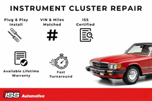 Load image into Gallery viewer, 1985–1989 Mercedes-Benz 380SL Instrument Cluster Restoration and Repair