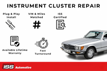 Load image into Gallery viewer, 1985–1989 Mercedes-Benz 420SL Instrument Cluster Restoration and Repair