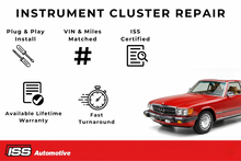 Load image into Gallery viewer, 1986–1989 Mercedes-Benz 560SL Instrument Cluster Restoration and Repair