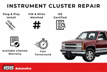 Load image into Gallery viewer, 1995 - 1999 Chevrolet Tahoe - Instrument Cluster Repair