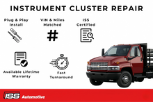 Load image into Gallery viewer, 2003 - 2009 Chevy Kodiak Instrument Cluster Repair