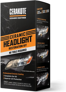 CERAKOTE® Ceramic Headlight Restoration Kit - Easy DIY Project
