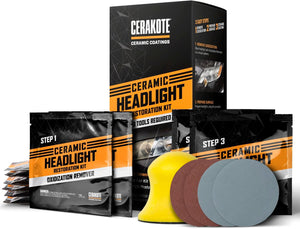 CERAKOTE® Ceramic Headlight Restoration Kit - Easy DIY Project