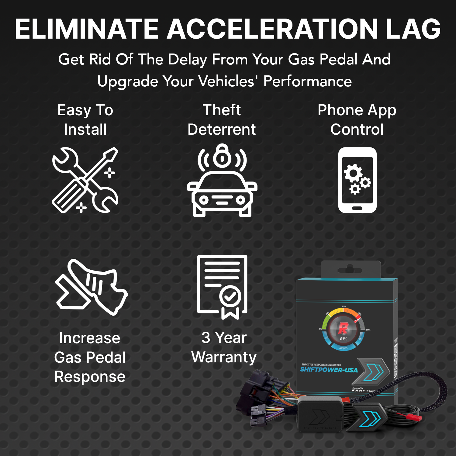 delay between gas pedal and acceleration Throttle Response Controller | ShiftPower - ISS Automotive