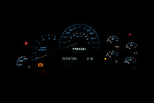 Load image into Gallery viewer, Elevation Edition Custom Cluster for 2003-2006 GMC Sierra - Night View