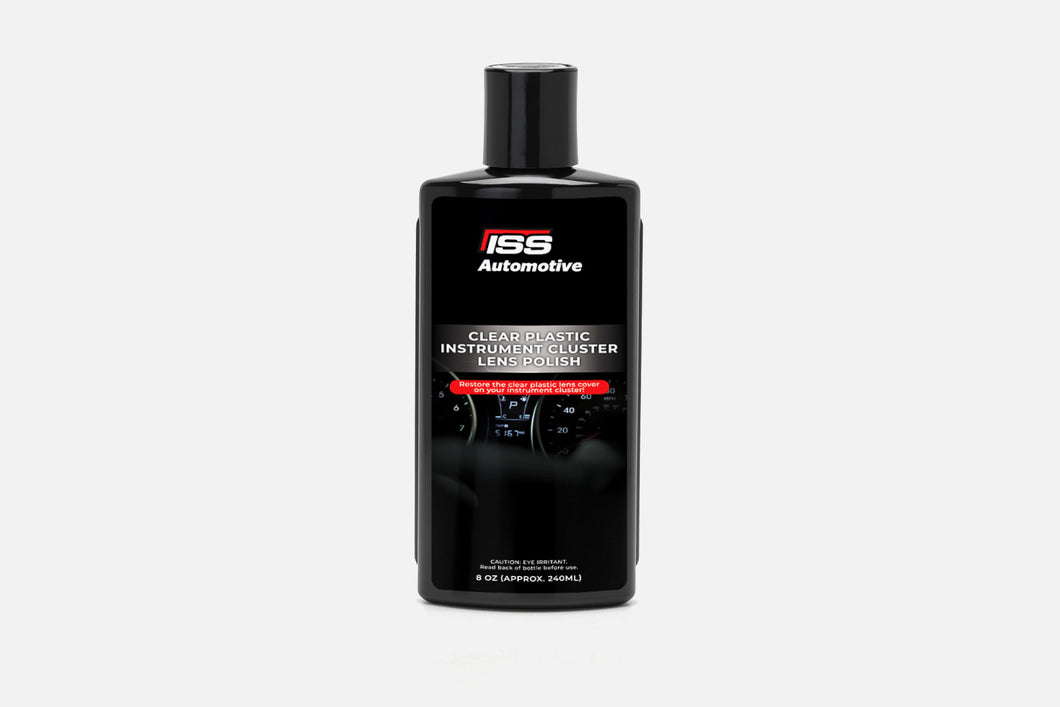 Clear Plastic Instrument Cluster Lens Polish - ISS Auto