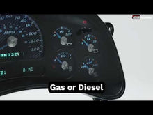 Load image into Gallery viewer, Redline Carbon Custom Instrument Cluster Replacement - 2003-2006 Chevy Silverado