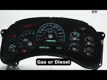 Load image into Gallery viewer, Corsa Rosso Custom Instrument Cluster Replacement - 2003-2006 Chevy Silverado