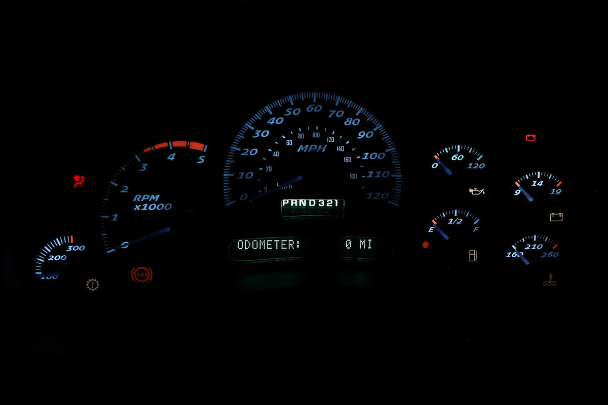 Redline Carbon Custom 2003-2006 Chevy Silverado Instrument Cluster ...