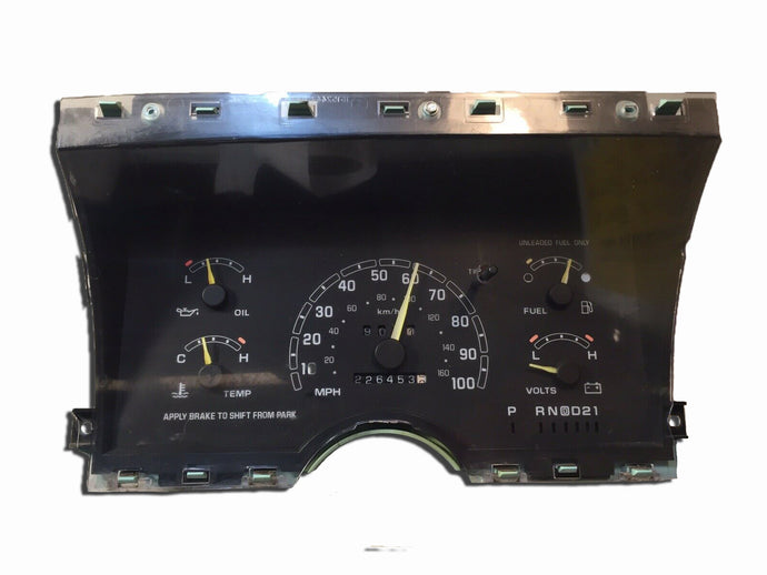 1993 Chevrolet Astro Van Instrument Cluster Repair