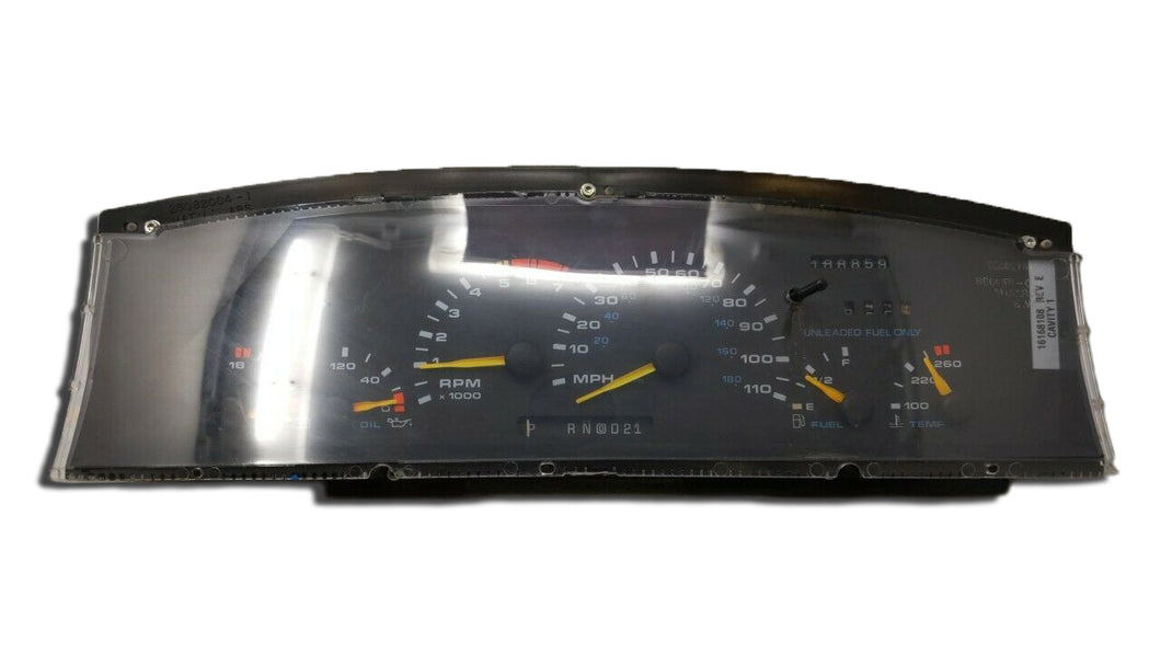 1994 Oldsmobile Silhouette Instrument Cluster Replacement