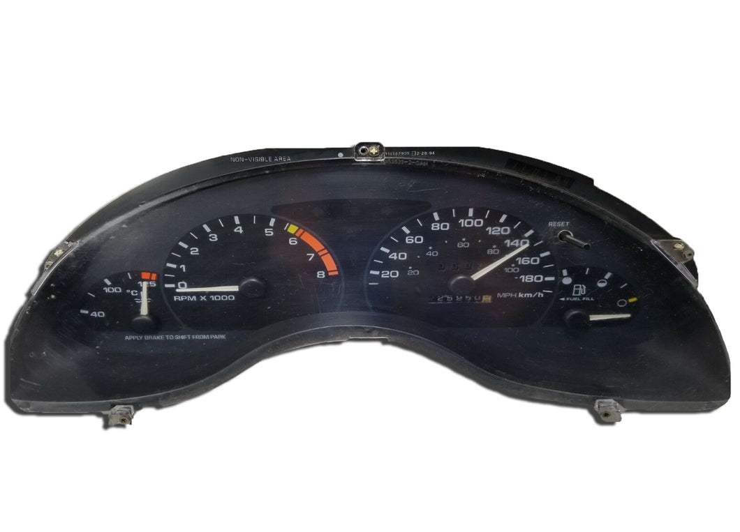 1995 Oldsmobile Cutlass - Instrument Cluster Replacement