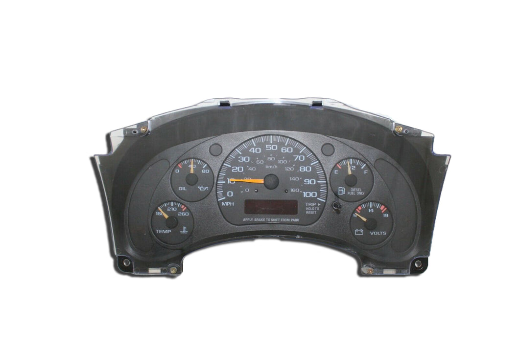 1996 Chevrolet/GMC Express/Savana 1500, 2500 and 3500 Instrument Cluster Replacement