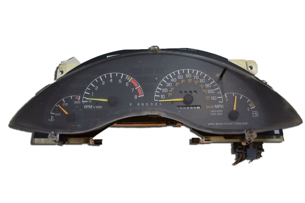 OEM 04-08 Pontiac Grand Prix Dash Gauge Cluster Bezel - Upper Driver Side Panel In Black