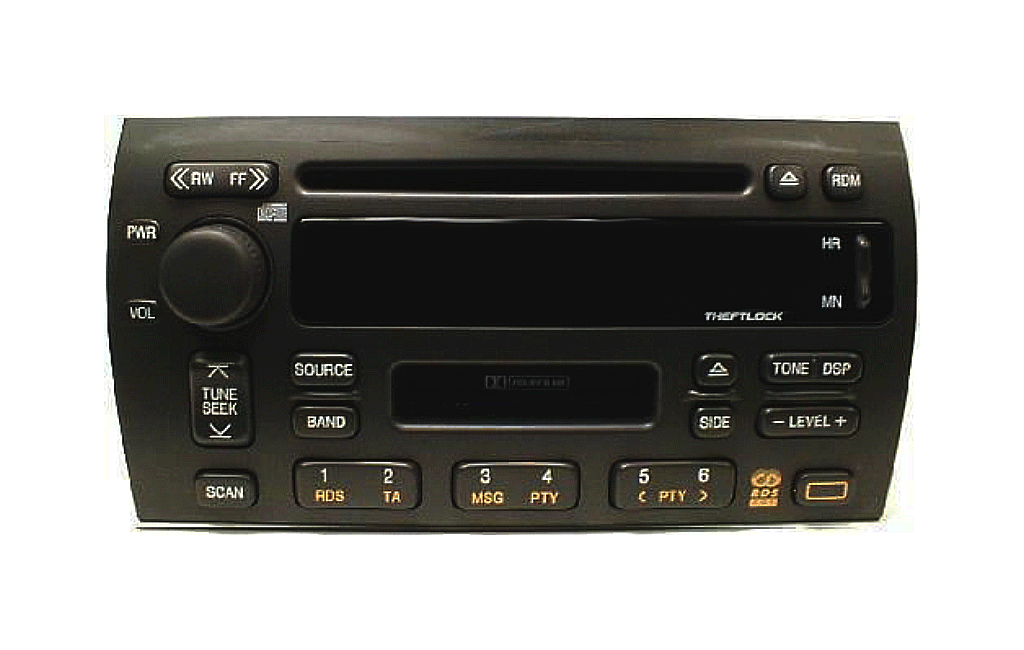1998 Cadillac Catera Cassette CD Player Radio Replacement