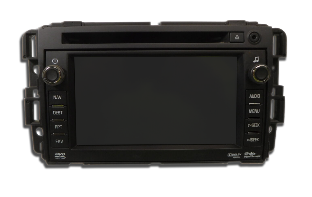 2010-2011 Chevrolet & GMC Radio CD Nav Display Receiver Replacement