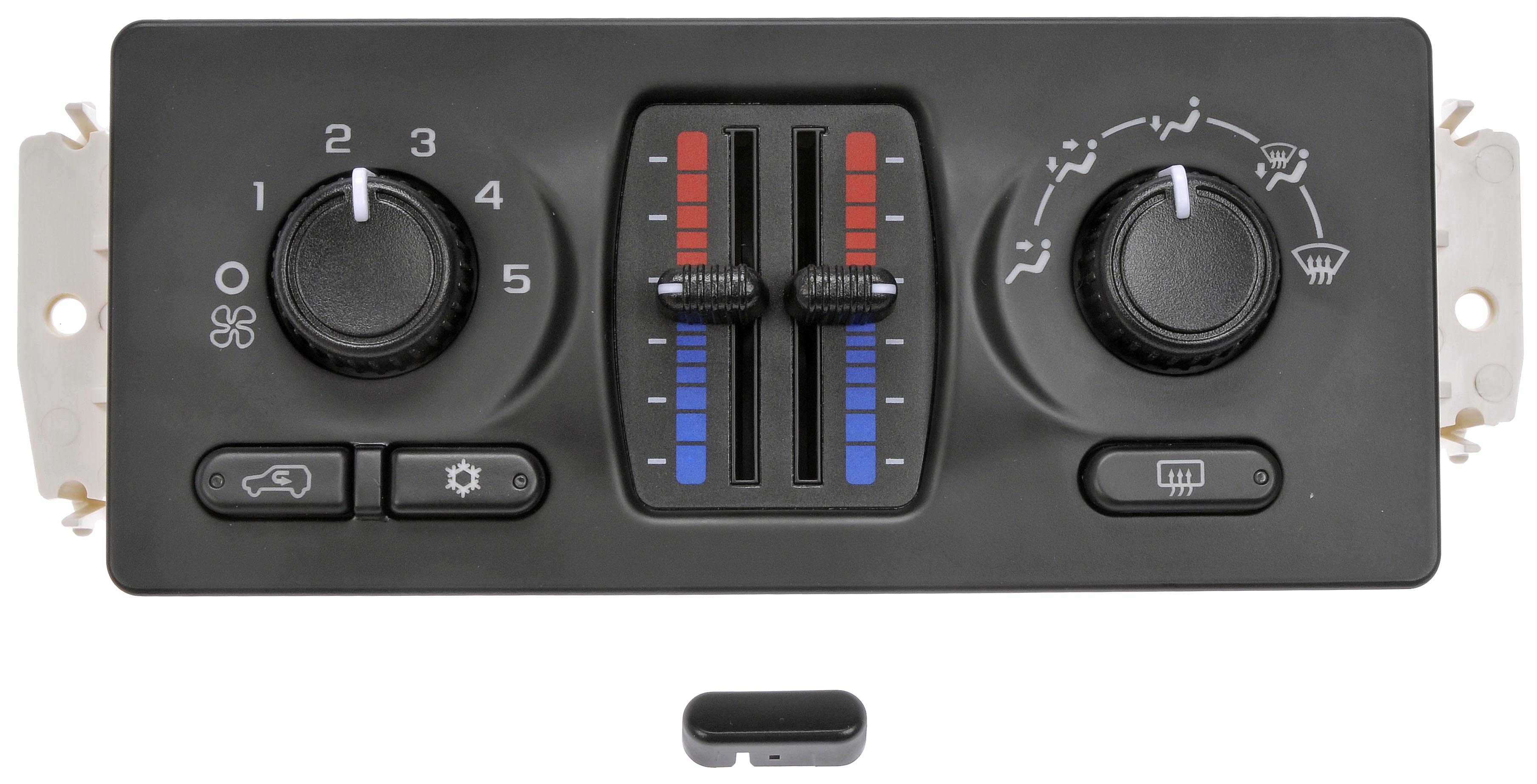 AUXITO HVAC Control Knob – Fits 2006-2014 Cadillac Escalade, Chevy Silverado, GMC – Rear Audio/AC Knob