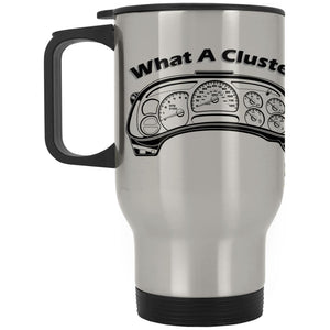 ISS Automotive Cluster Silver Stainless Travel Mug