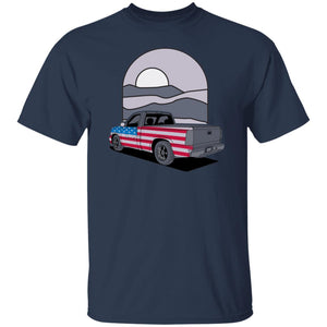 Chevy Silverado Shirt - Flag Style