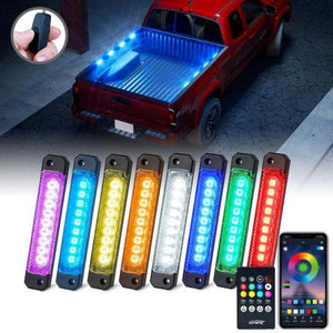 Super Bright 8 Pod LED Truck Bed Lighting Kit | RaceSport
