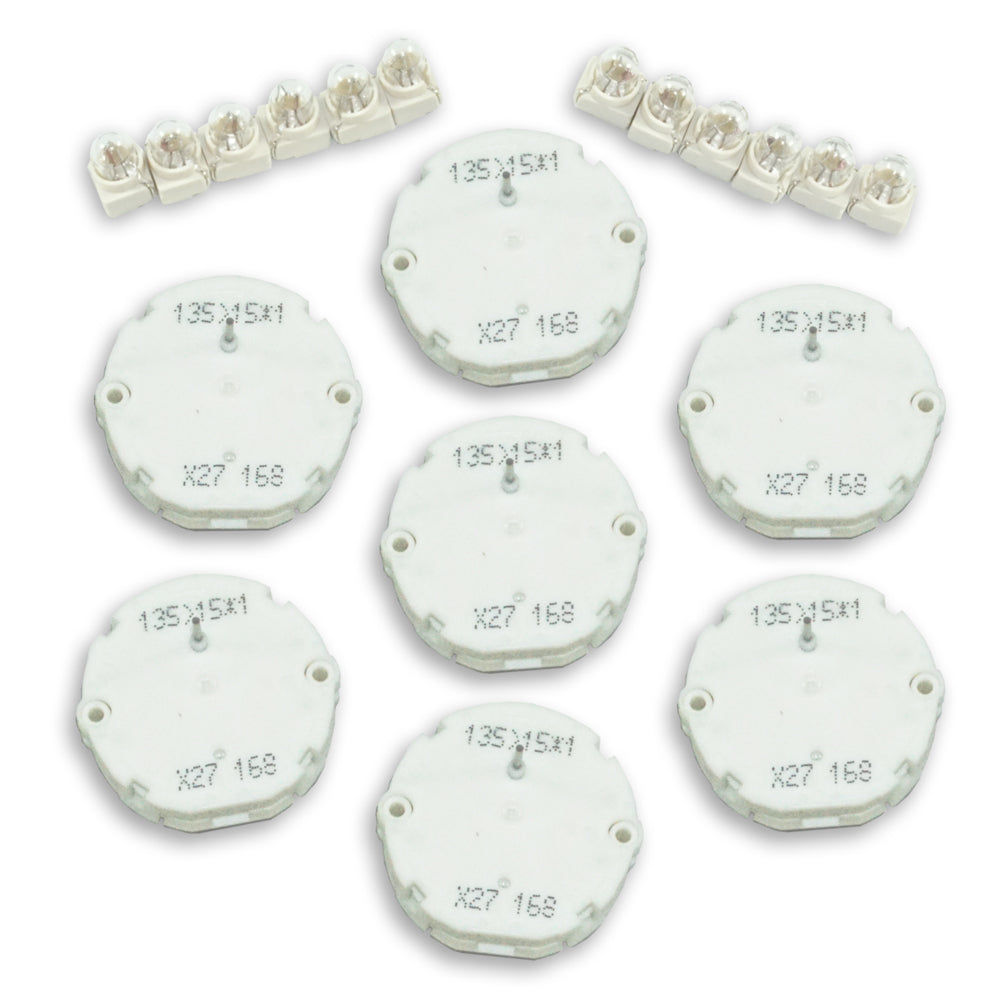 6pcs X27.168 Stepper Motor Gauge Instrument Cars Cluster For GM Chevy Buick GMC Pontiac 03-06