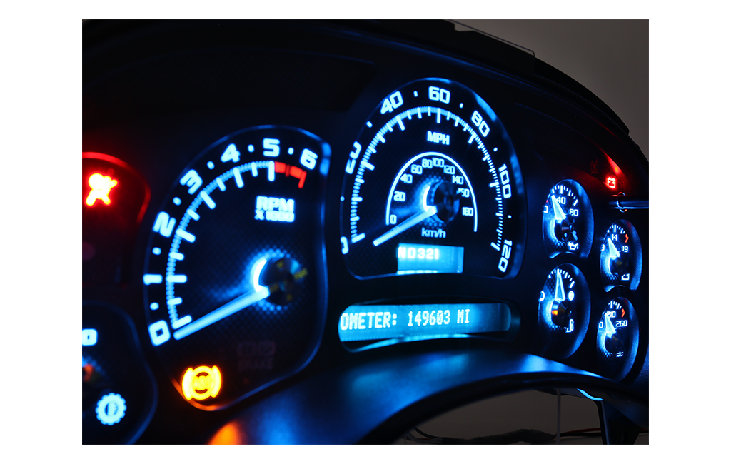 2004 chevrolet silverado sales instrument cluster