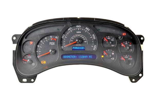 2004 Chevy Silverado Custom Instrument Cluster ISS Auto