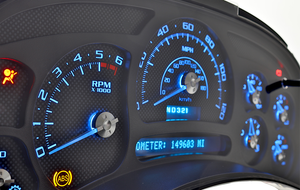 2003 Chevy Silverado Custom Instrument Cluster