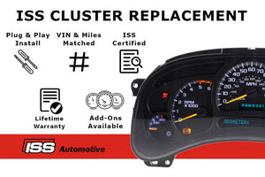 2000 - 2005 Pontiac Bonneville without DIC - Instrument Cluster Replacement