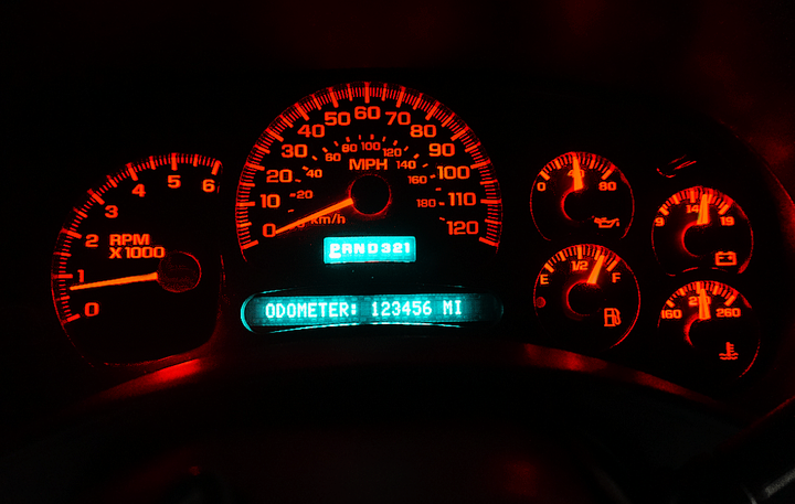 Red LED Lights Instrument Cluster | GM & Chevy 03-06